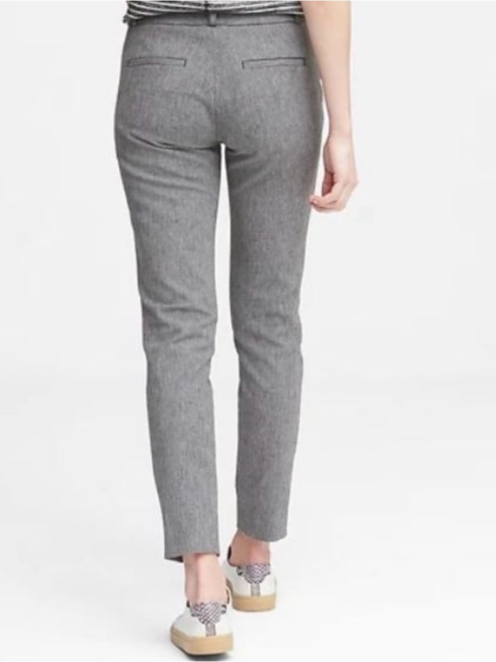 Banana Republic Sloan Petite Jeans in Charcoal Gray and Black